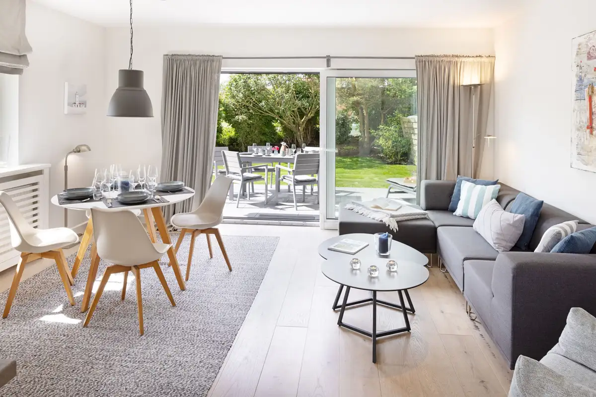 Ferienwohnung Sylt List Haus Landsend Wohnzimmer