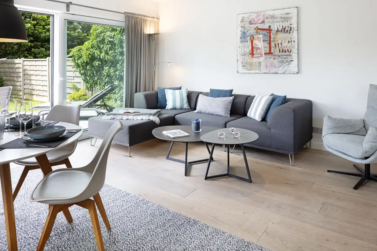 Ferienwohnung Sylt List Haus Landsend Wohnzimmer