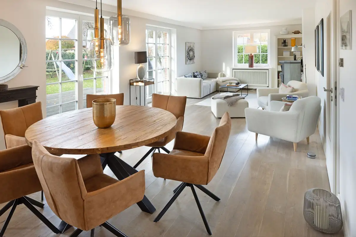 Ferienwohnung Sylt List Haus Lüttje Butt Esstisch