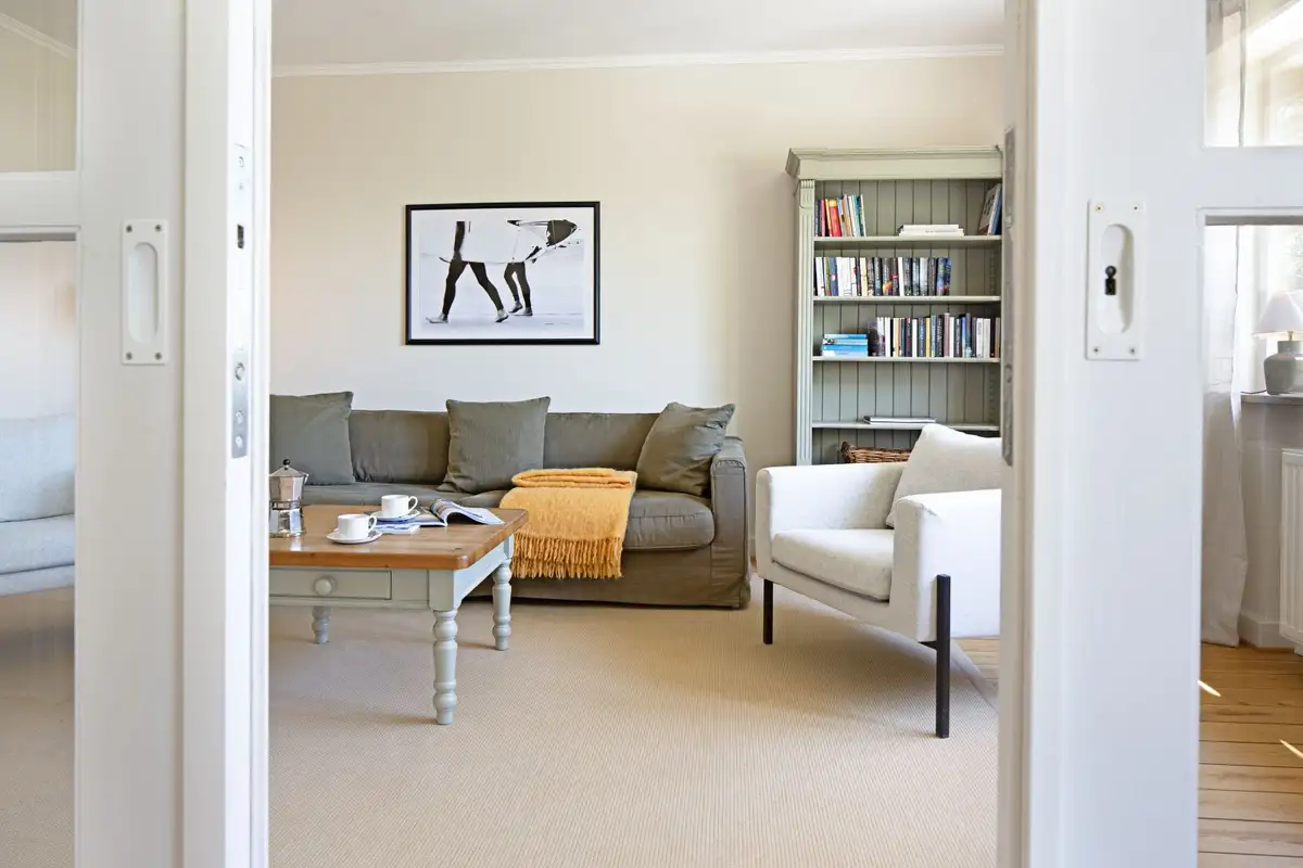 Ferienwohnung Sylt List Haus Mero Huis Wohnzimmer