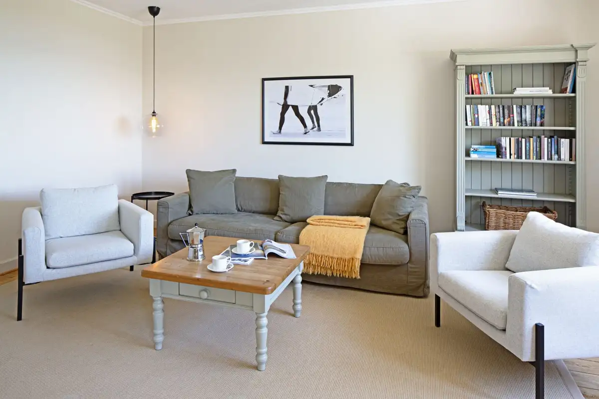 Ferienwohnung Sylt List Haus Mero Huis Wohnzimmer