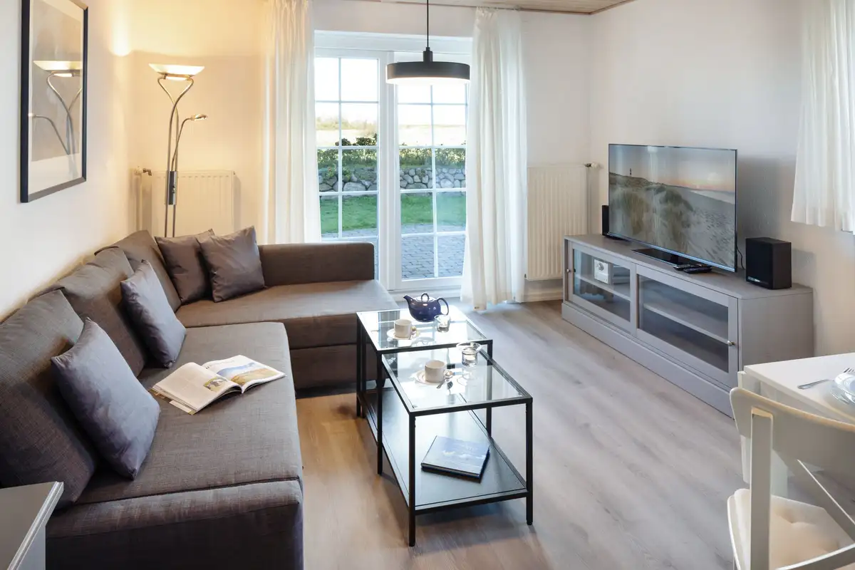 Ferienwohnung Sylt List Haus Möwe Wohnzimmer