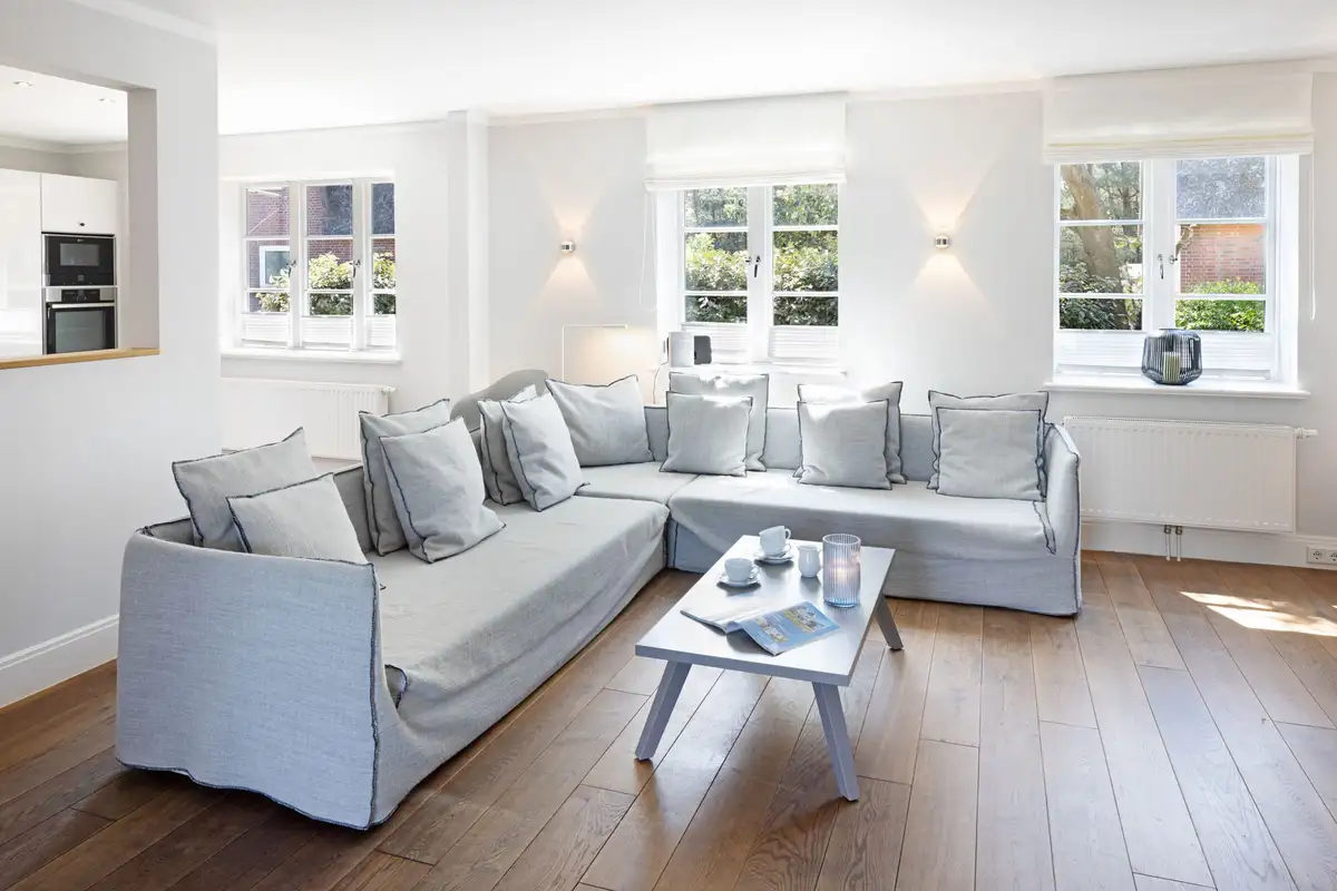 Ferienwohnung Sylt List Haus Newport Wohnzimmer