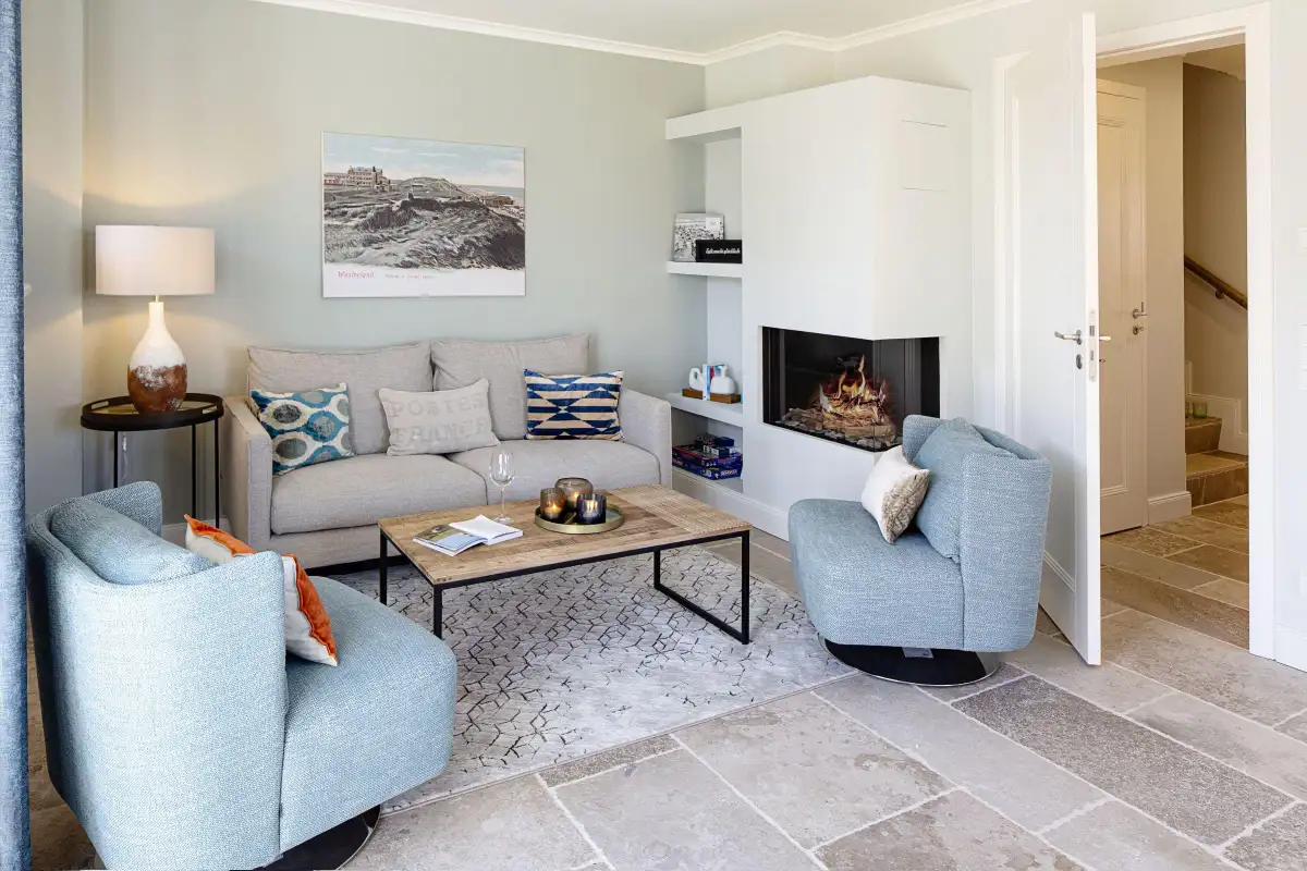 Ferienwohnung Sylt List Haus Nordnest Wohnzimmer