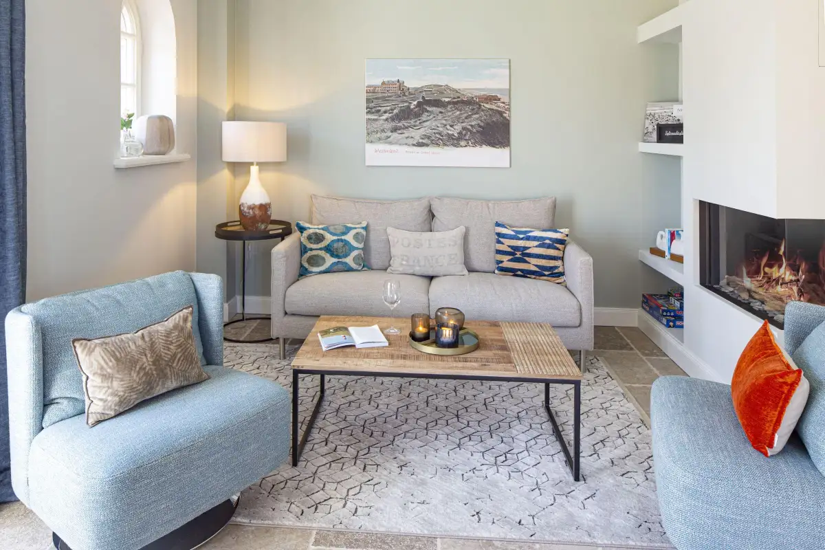 Ferienwohnung Sylt List Haus Nordnest Wohnzimmer
