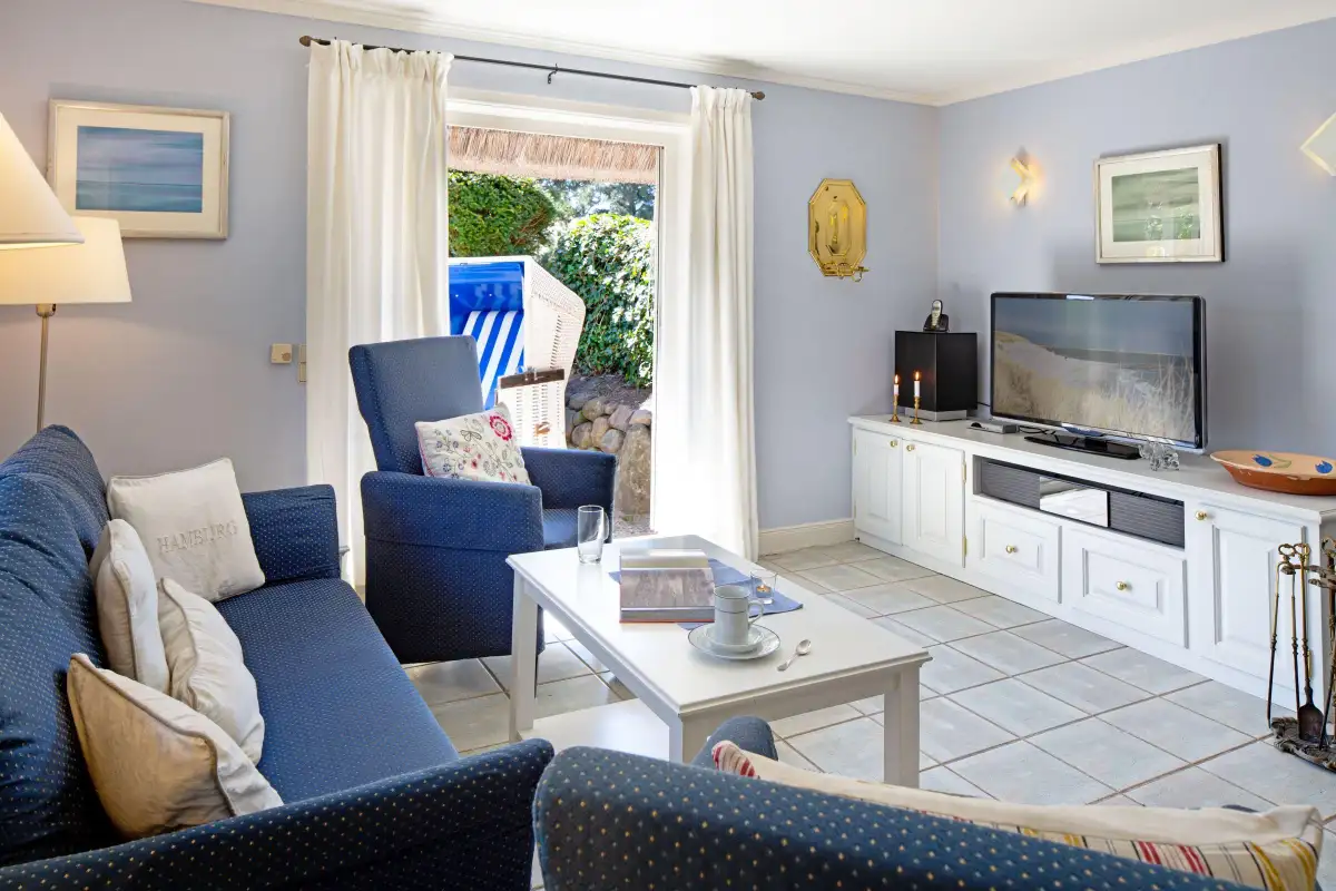 Ferienwohnung Sylt List Haus Perle Am Watt Wohnzimmer