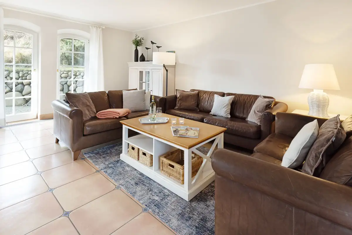 Ferienwohnung Sylt List Haus Senenskiin Wohnzimmer