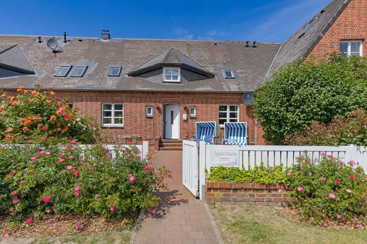 Ferienwohnung Sylt List Haus Strandgut Hauptansicht