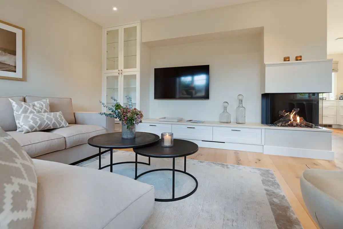 Ferienwohnung Sylt List Haus Strandhafer Wohnzimmer