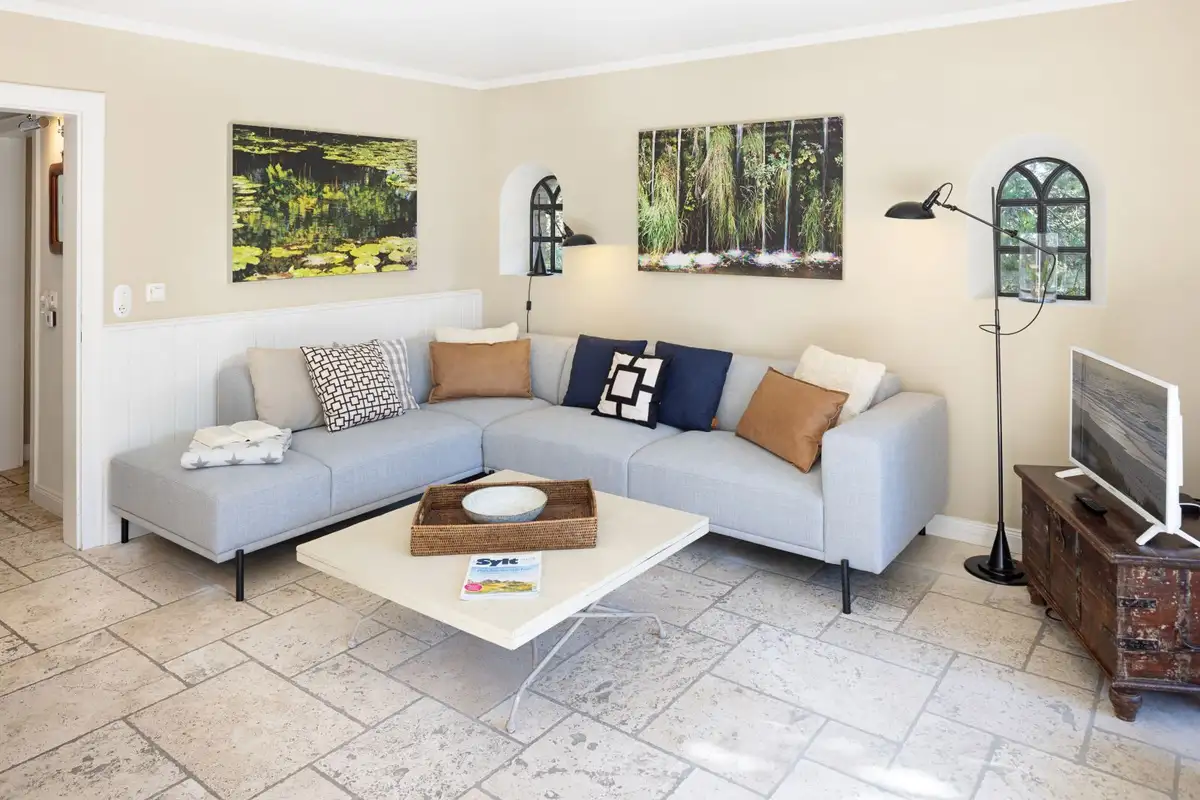 Ferienwohnung Sylt List Haus Sylt-Cottage Wohnzimmer
