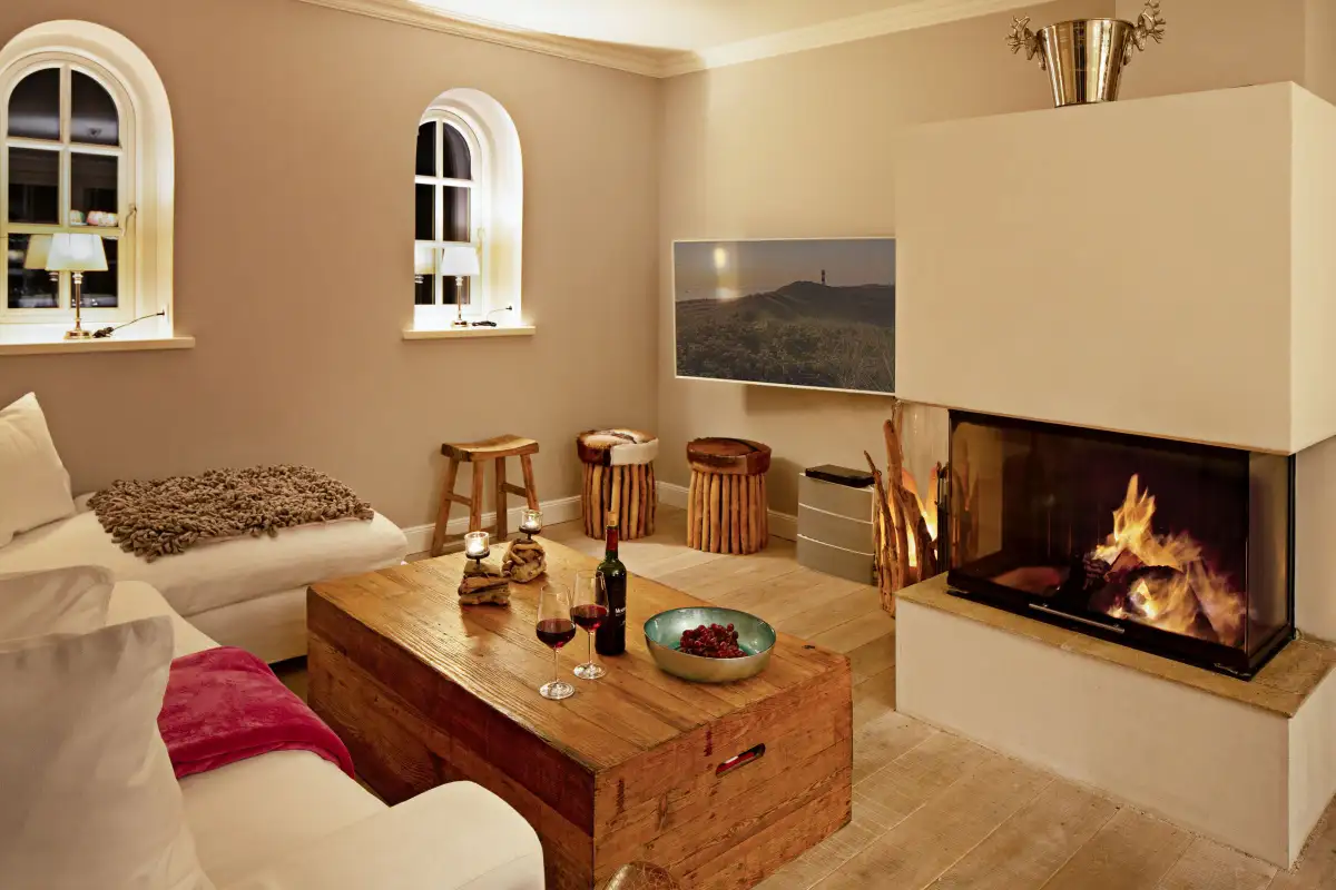 Ferienwohnung Sylt List Haus Syltalm Wohnzimmer