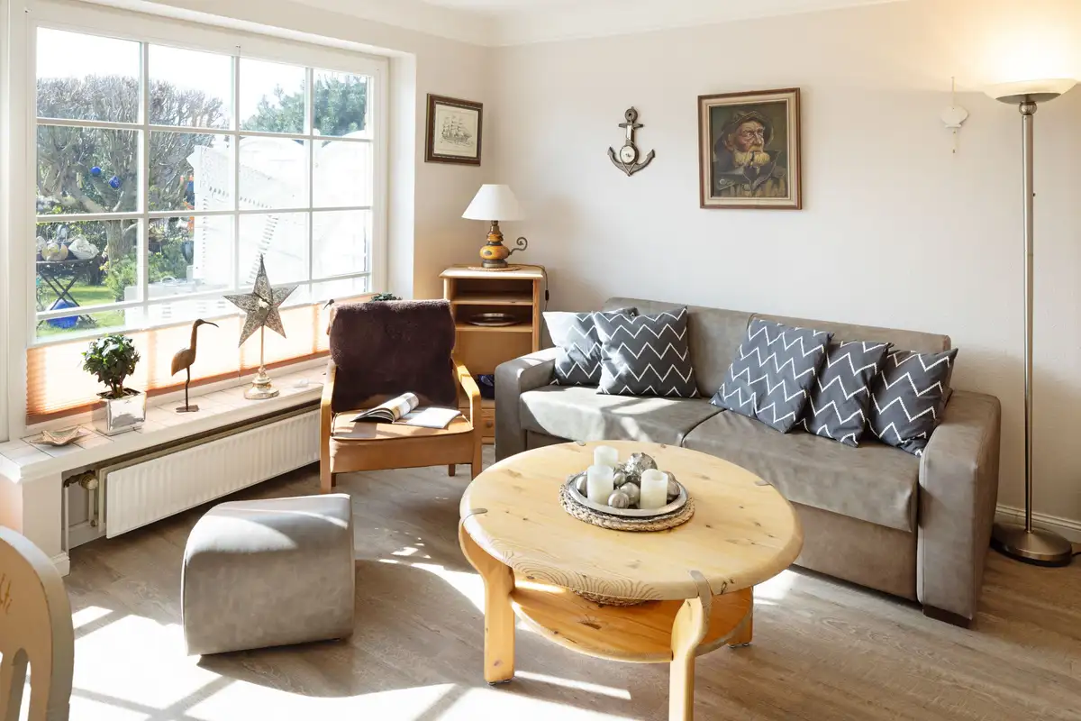 Ferienwohnung Sylt List Haus Sylti App. 1 Wohnzimmer