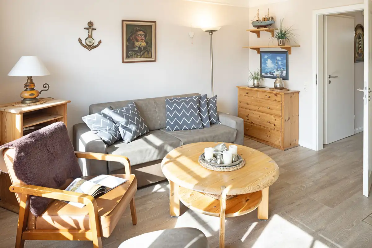 Ferienwohnung Sylt List Haus Sylti App. 1 Wohnzimmer