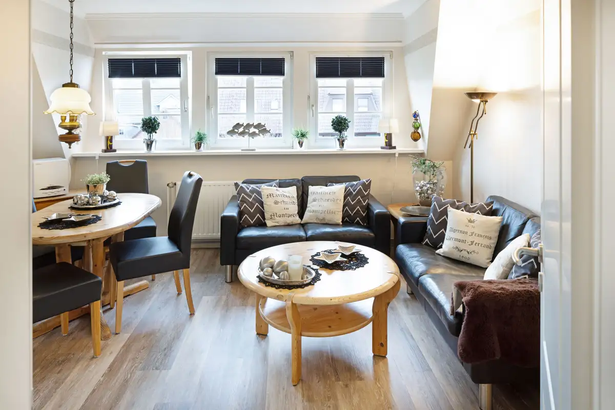 Ferienwohnung Sylt List Haus Sylti App. 3 Wohnzimmer