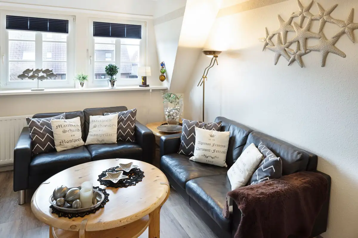 Ferienwohnung Sylt List Haus Sylti App. 3 Wohnzimmer
