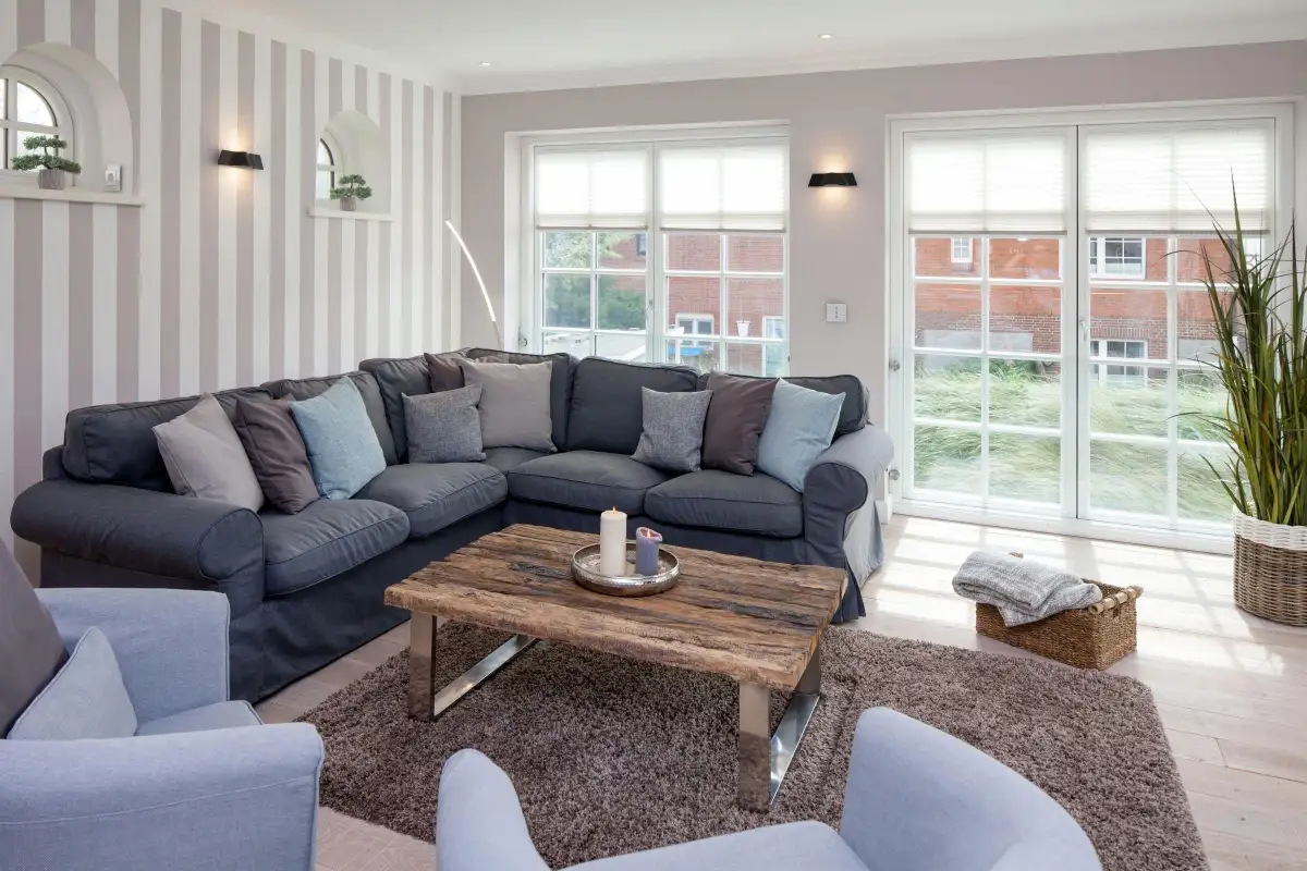 Ferienwohnung Sylt List Haus Syltresidenz Wohnzimmer