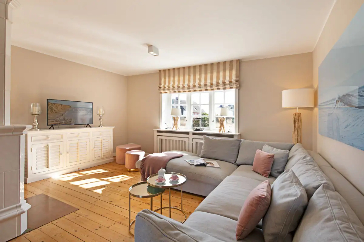 Ferienwohnung Sylt List Haus Süderhörn Wohnzimmer