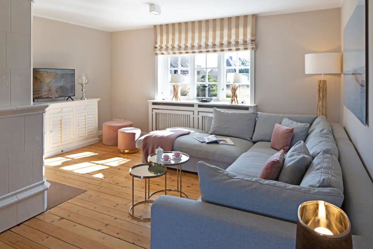 Ferienwohnung Sylt List Haus Süderhörn Wohnzimmer