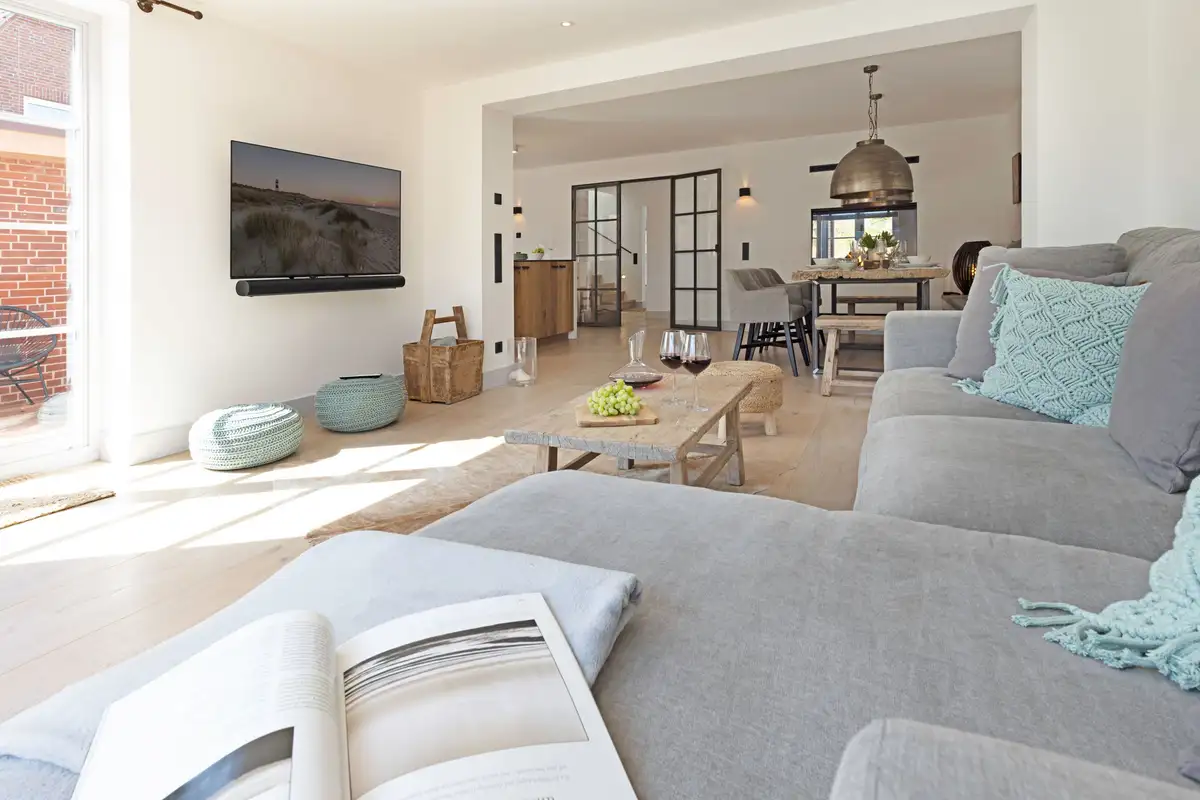 Ferienwohnung Sylt List Haus The Strand Wohnzimmer