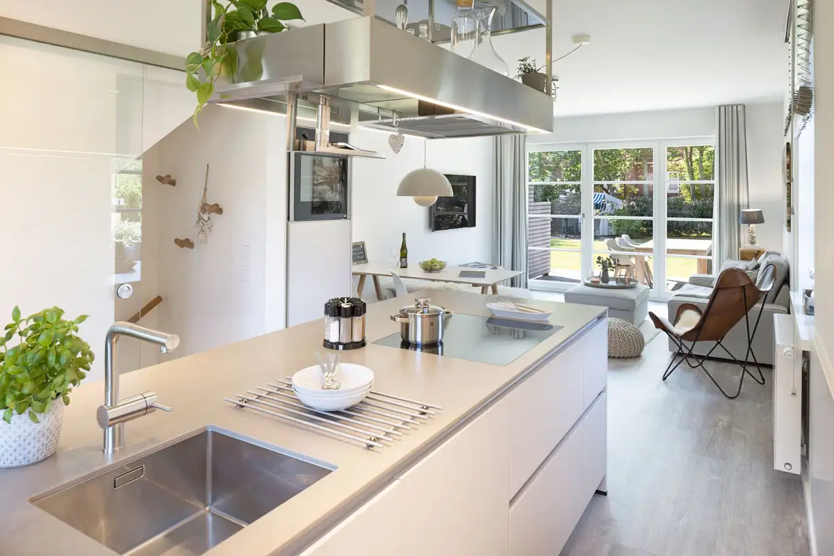 Ferienwohnung Sylt List Haus Tohuus Küche