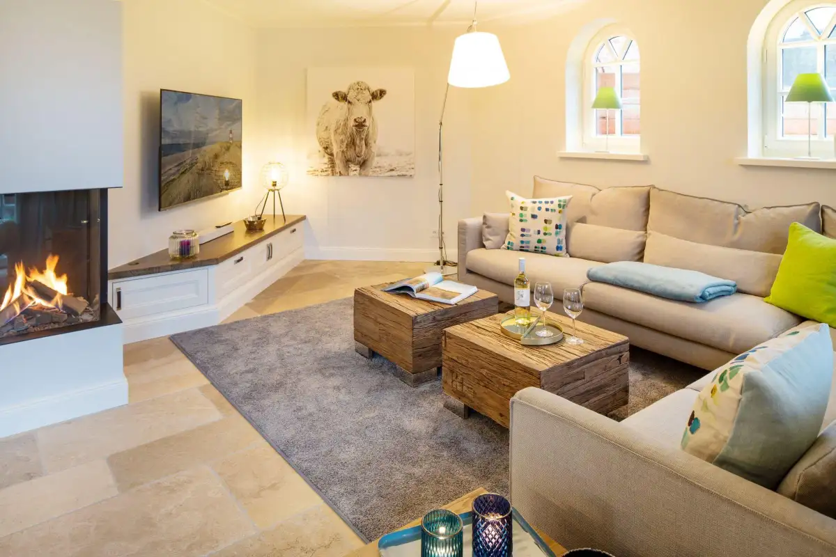 Ferienwohnung Sylt List Haus Trauminsel Wohnzimmer