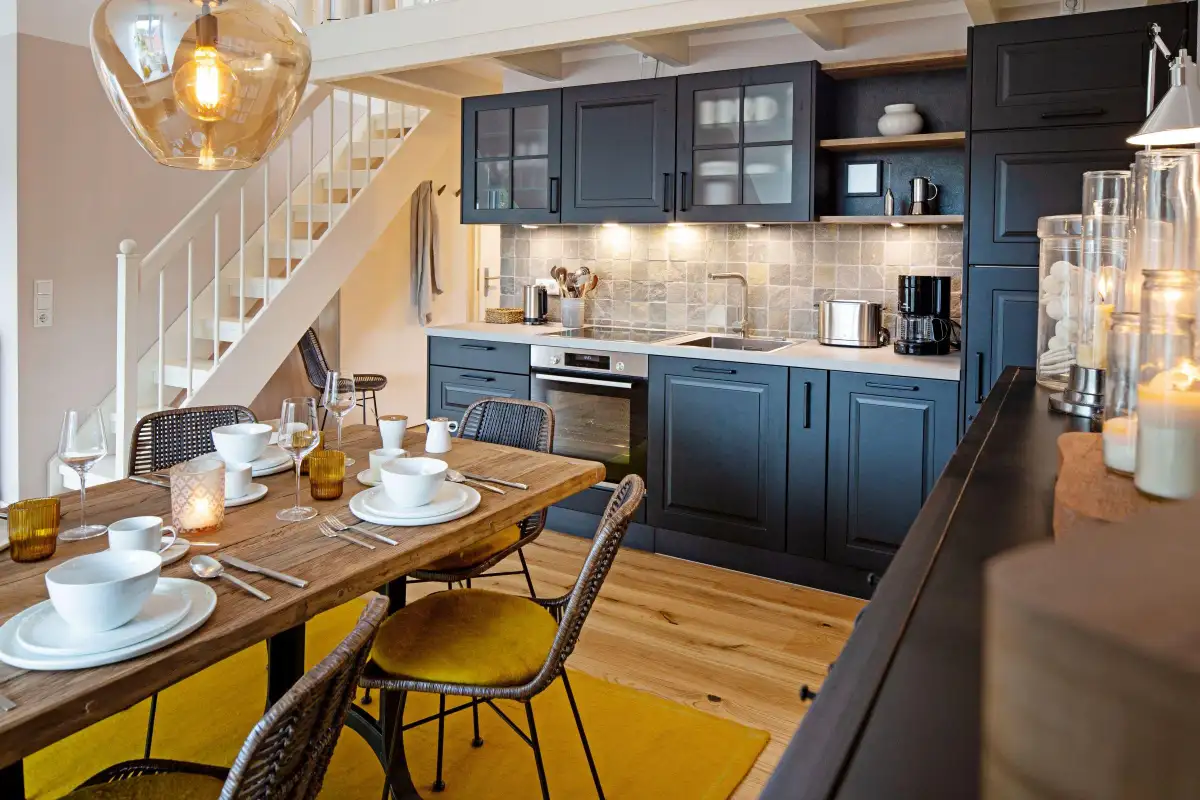Ferienwohnung Sylt List Haven Fan Frede Küche