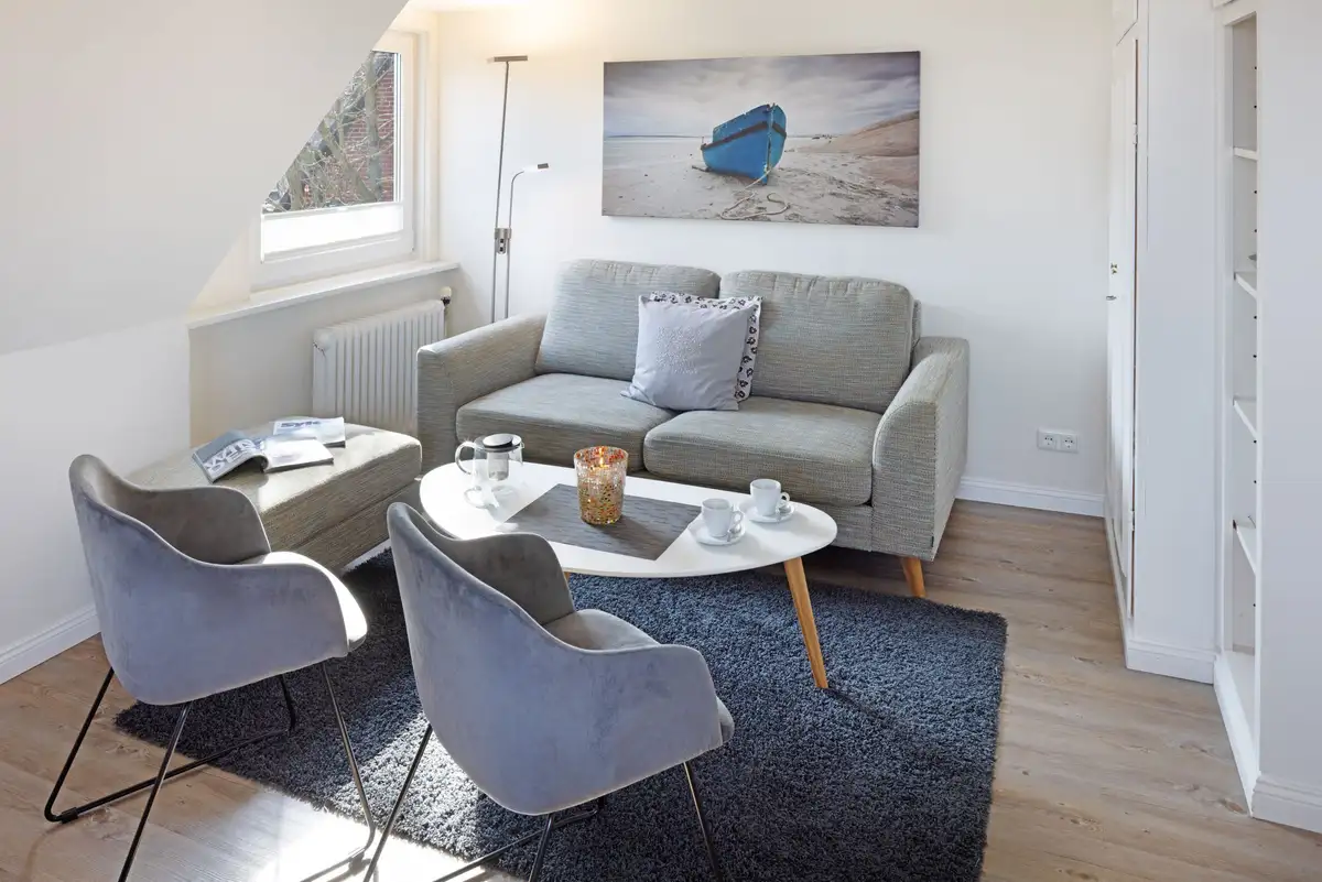 Ferienwohnung Sylt List Hoyring Wohnzimmer