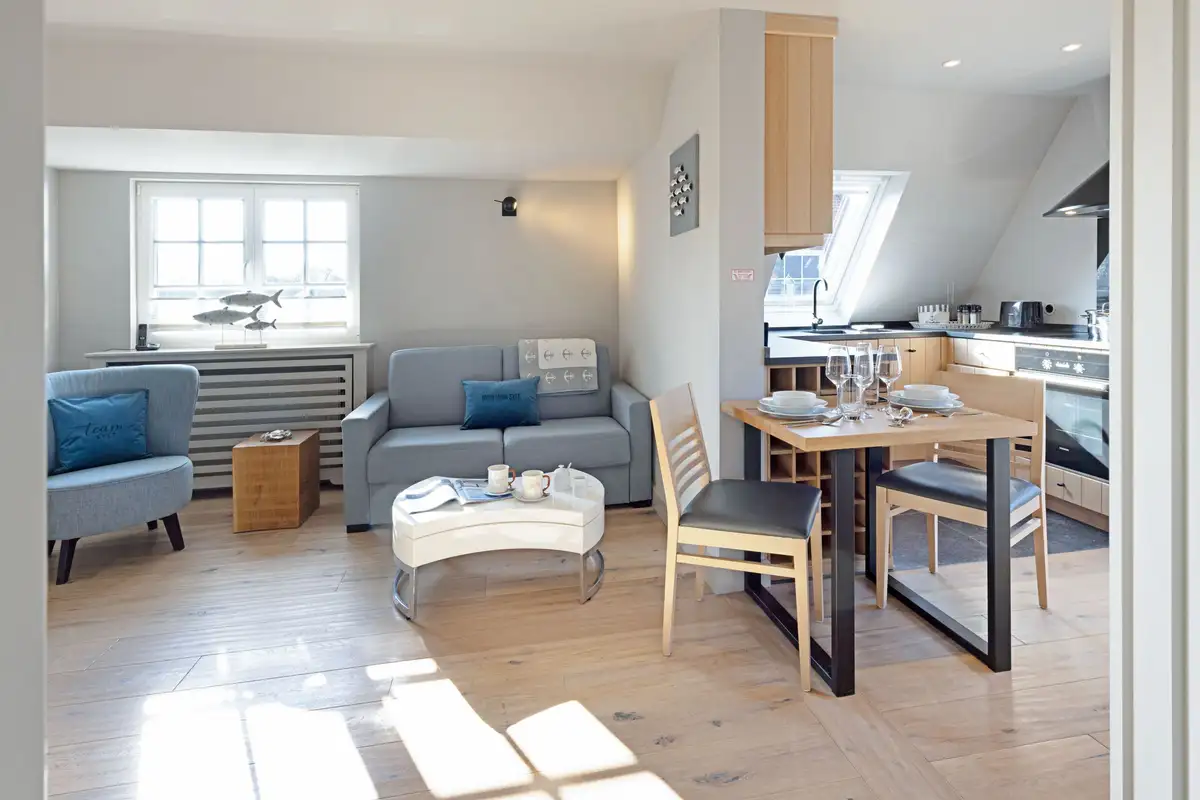 Ferienwohnung Sylt List Hyggelige Wohnzimmer