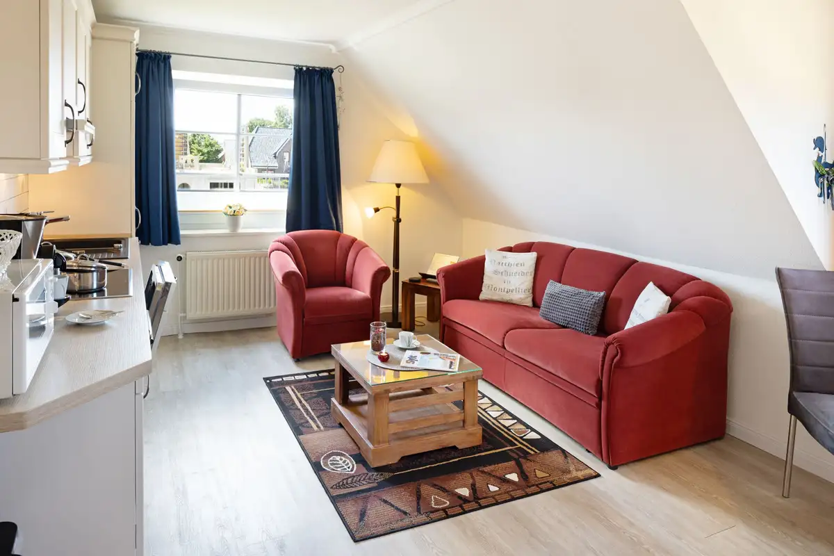 Ferienwohnung Sylt List Itüüs Königshafen Wohnzimmer