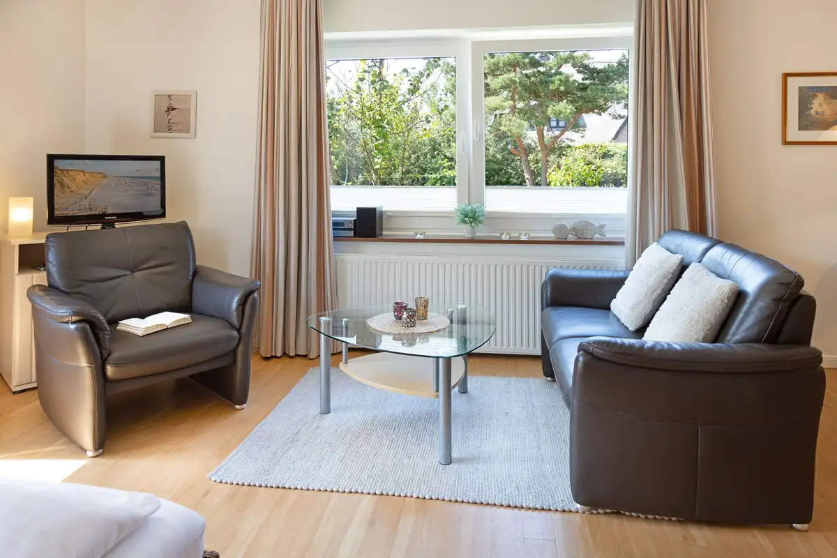 Ferienwohnung Sylt List Koje Wohnzimmer