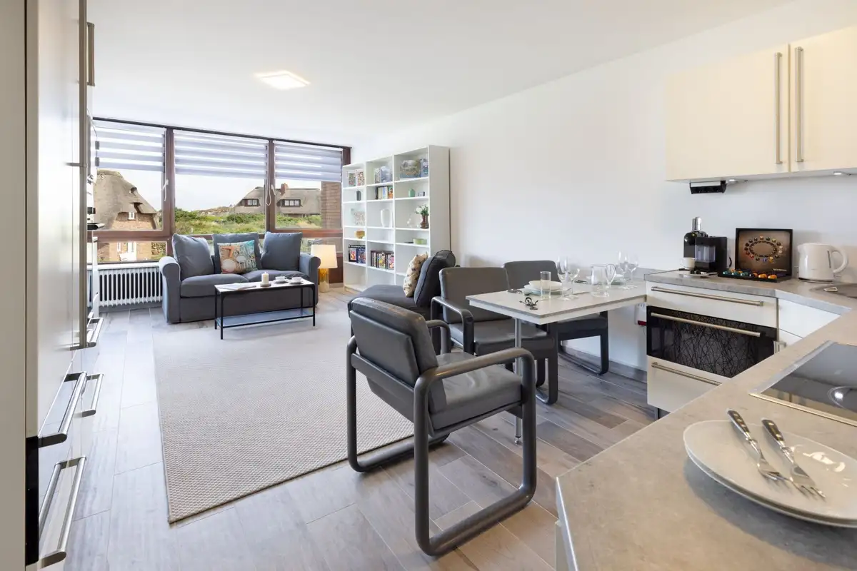 Ferienwohnung Sylt List Kuschelnest Küche