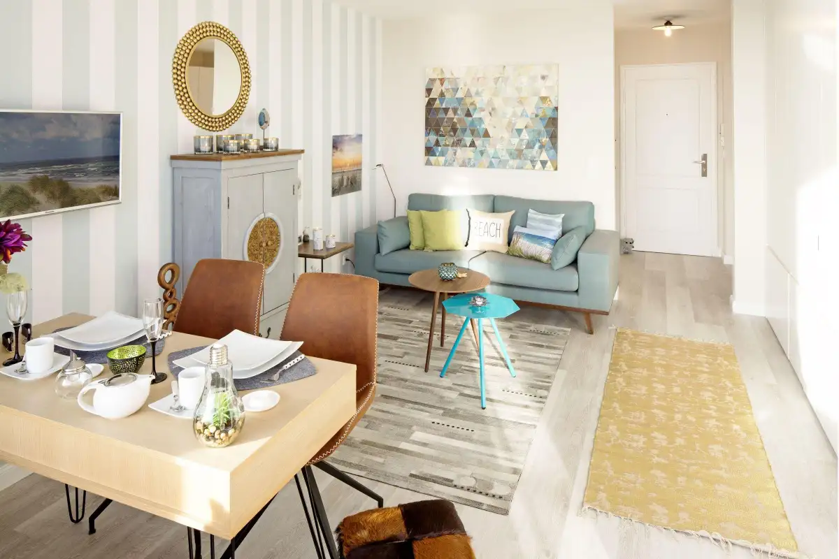 Ferienwohnung Sylt List Lieblingsblick Wohnzimmer