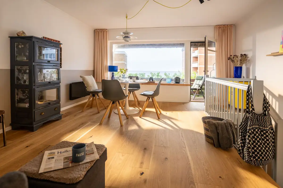 Ferienwohnung Sylt List List Beach Wohnzimmer