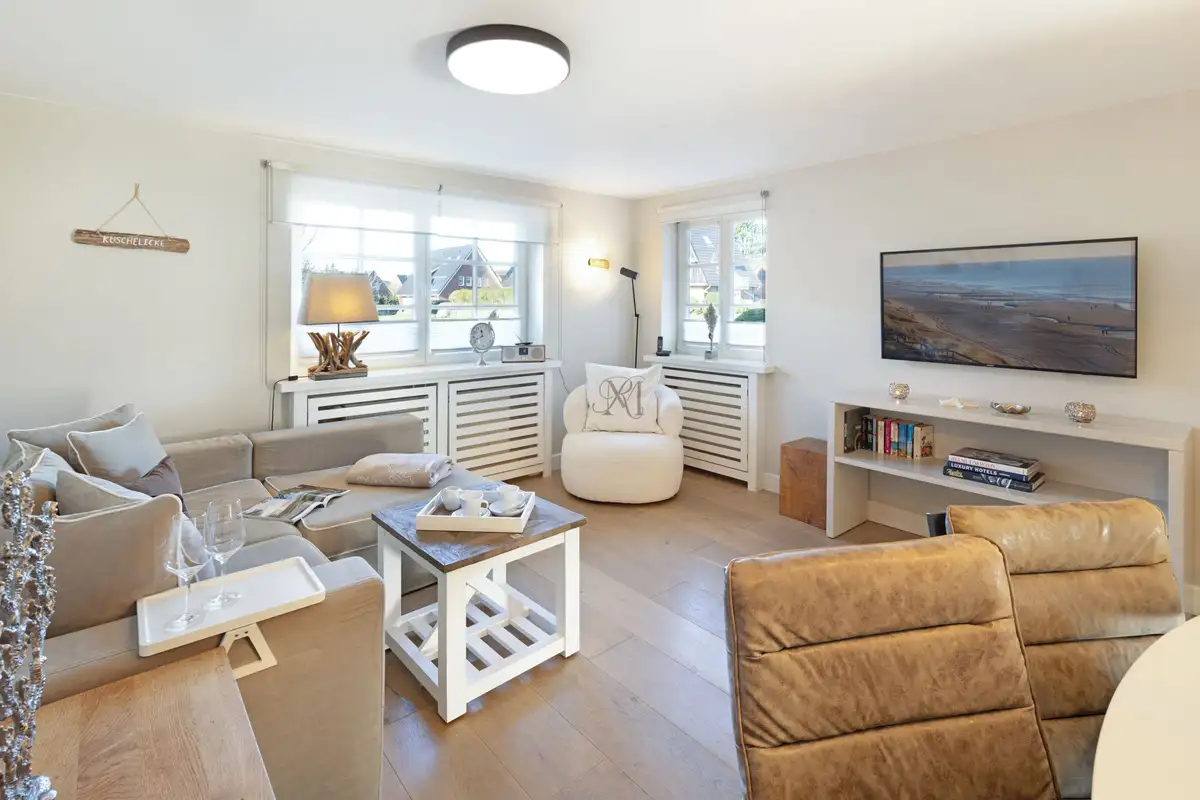 Ferienwohnung Sylt List Lister Eck 1 Wohnzimmer