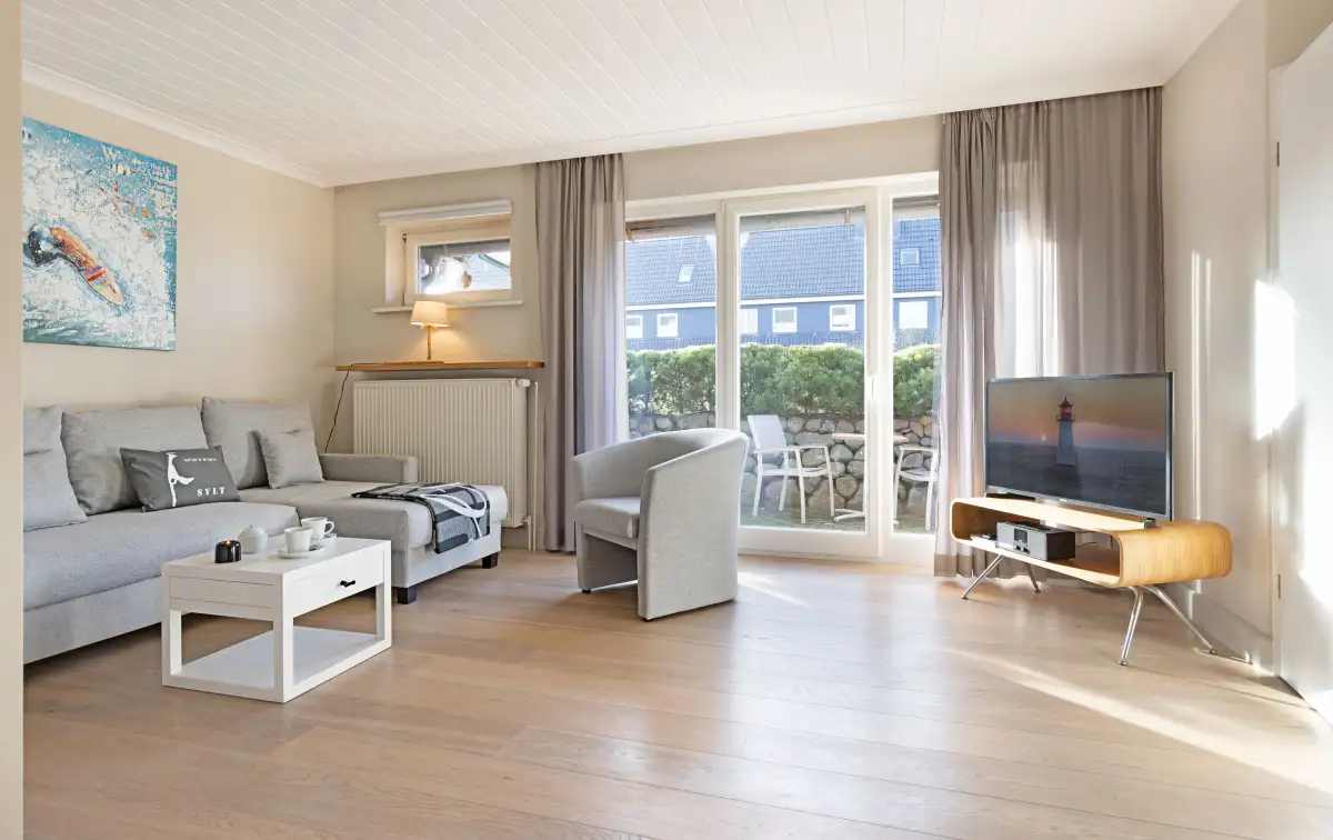 Ferienwohnung Sylt List Lister Eck 2 Wohnzimmer
