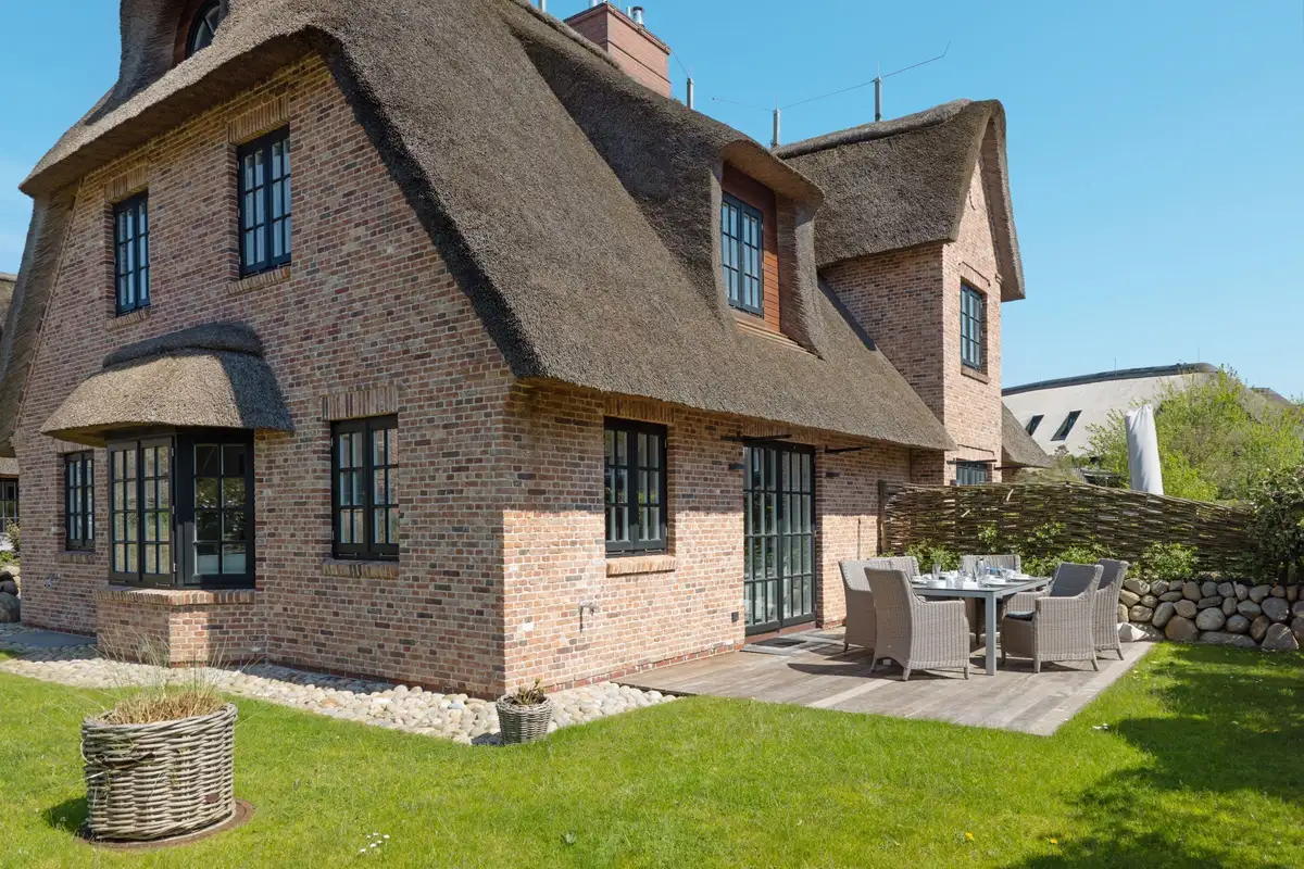 Ferienwohnung Sylt List Lister Reet Lodge Hauptansicht