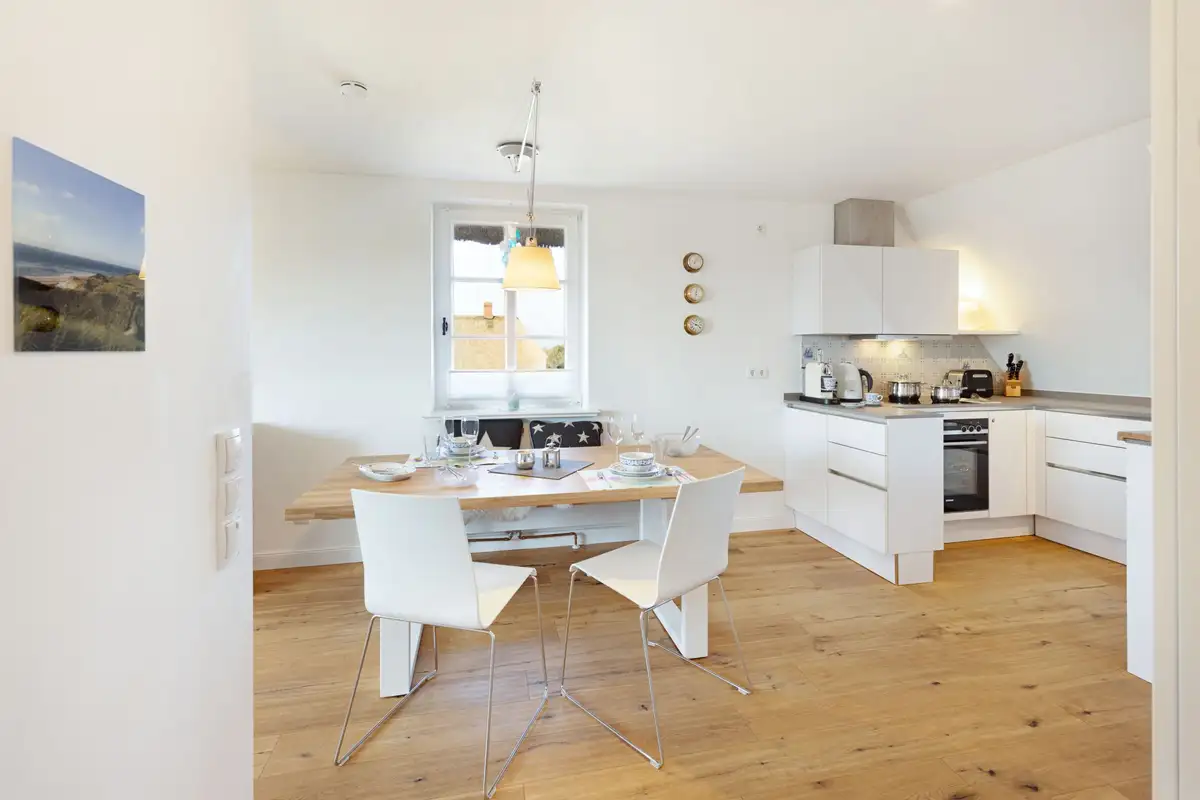 Ferienwohnung Sylt List Lister Westhof Küche