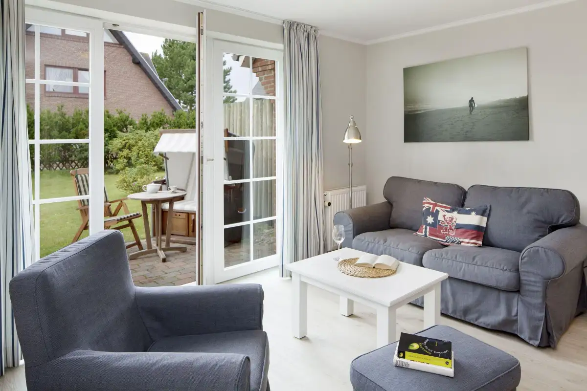 Ferienwohnung Sylt List Meer (Holte Hüüs) Wohnzimmer