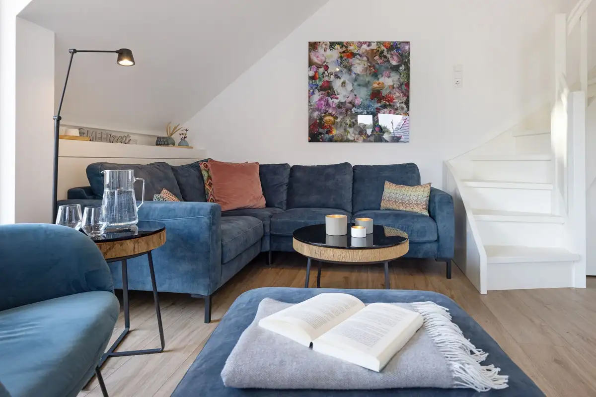 Ferienwohnung Sylt List Meerzeit Wohnzimmer