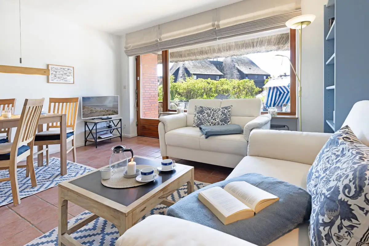 Ferienwohnung Sylt List Nepomuk Wohnzimmer