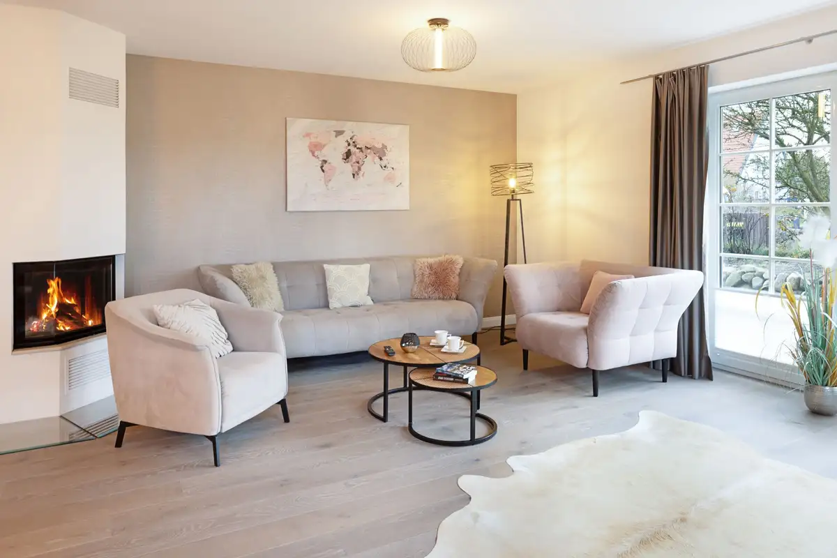 Ferienwohnung Sylt List Sea Breeze Wohnzimmer