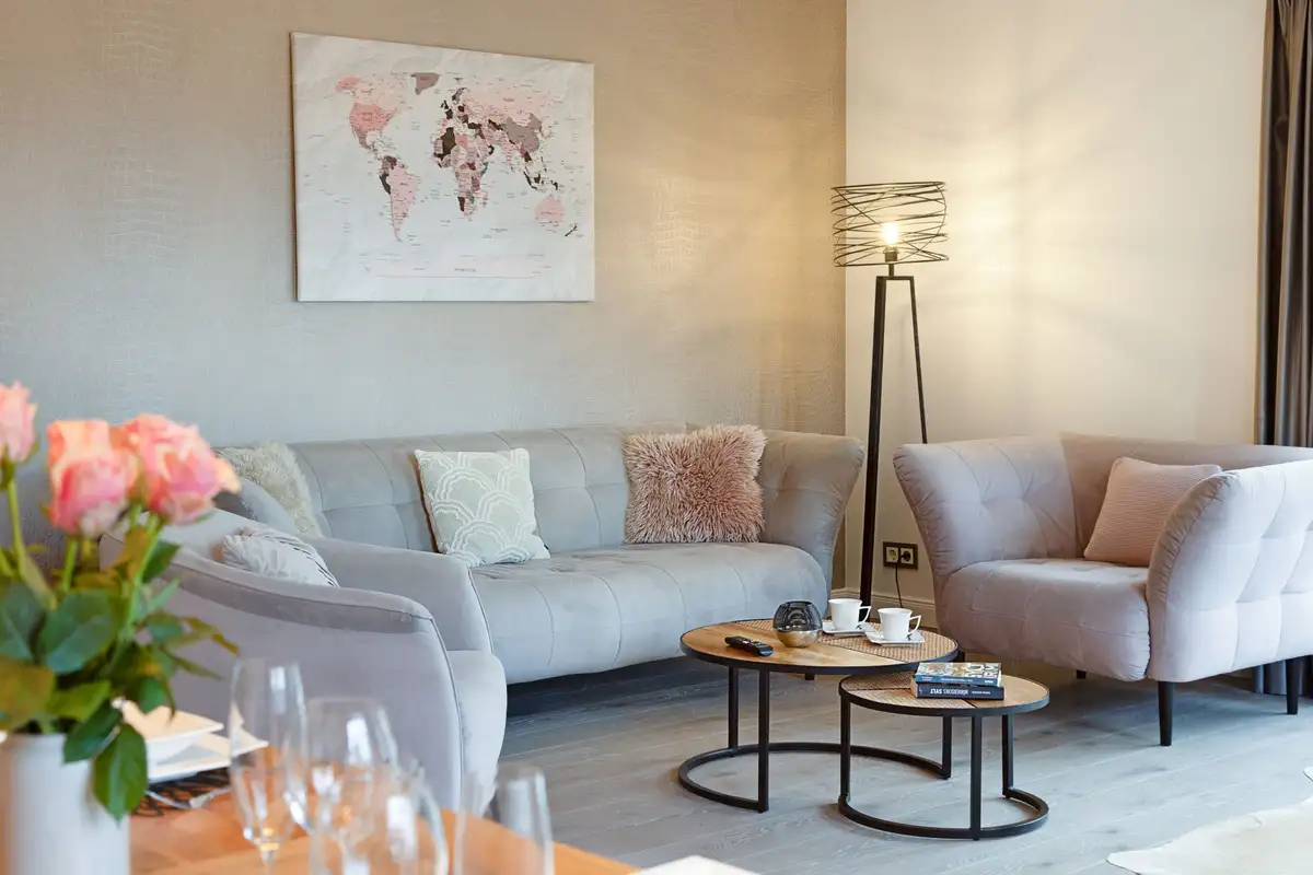 Ferienwohnung Sylt List Sea Breeze Wohnzimmer