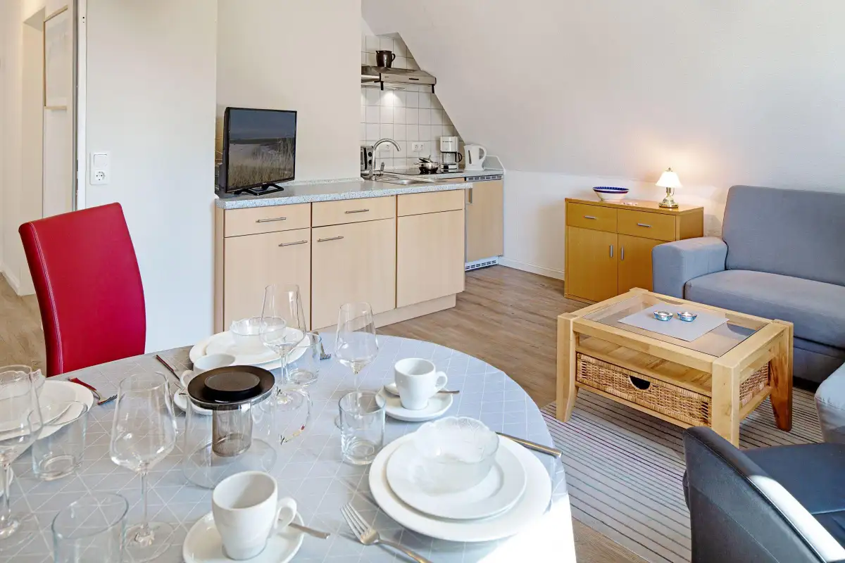 Ferienwohnung Sylt List Sommerfugl Wohnzimmer