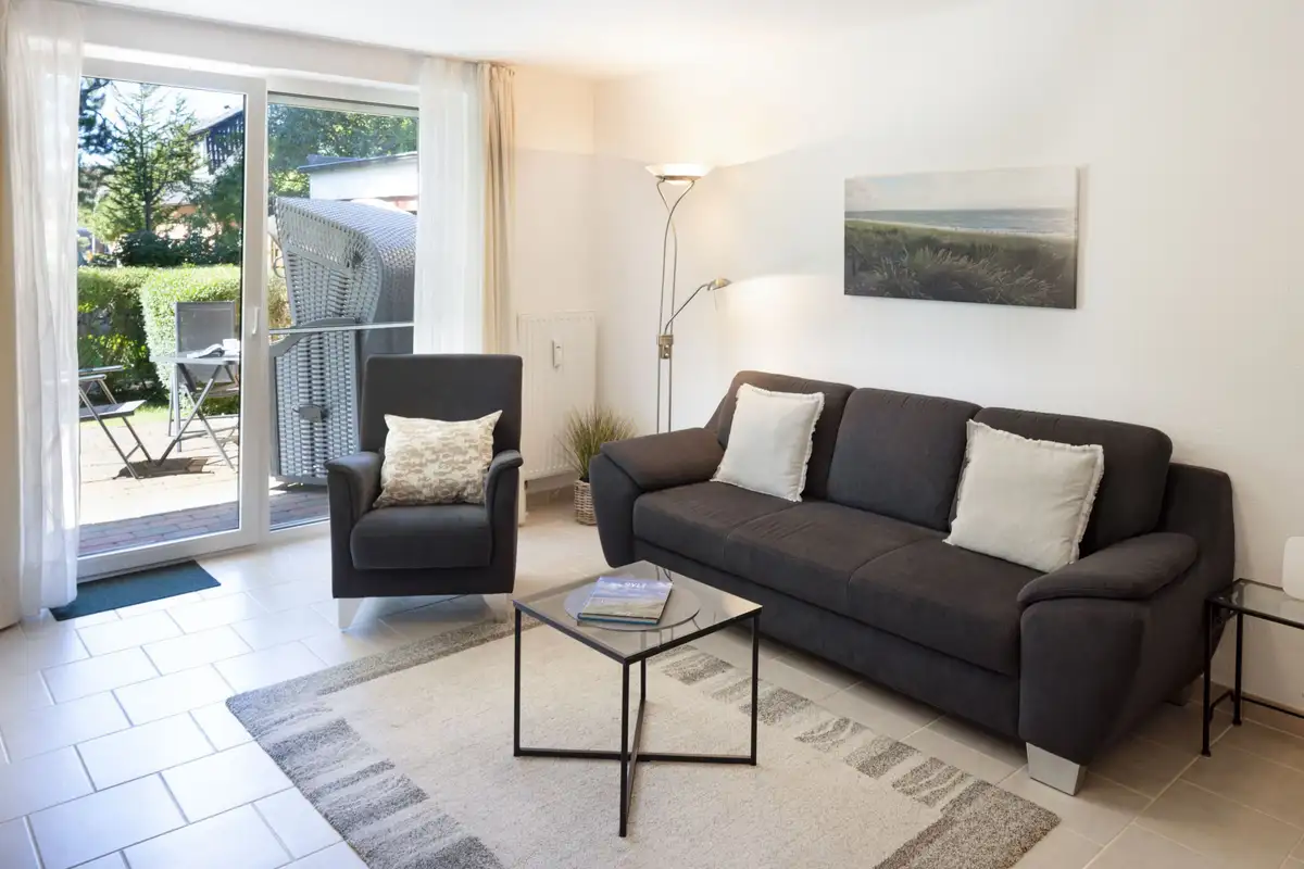 Ferienwohnung Sylt List Sommerwind Wohnzimmer