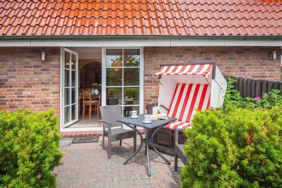 Ferienwohnung Sylt List Sonnendeck Terrasse