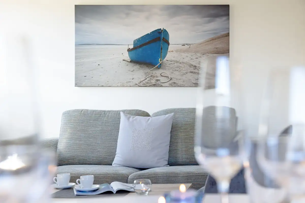 Ferienwohnung Sylt List Sonnenschein Wohnzimmer