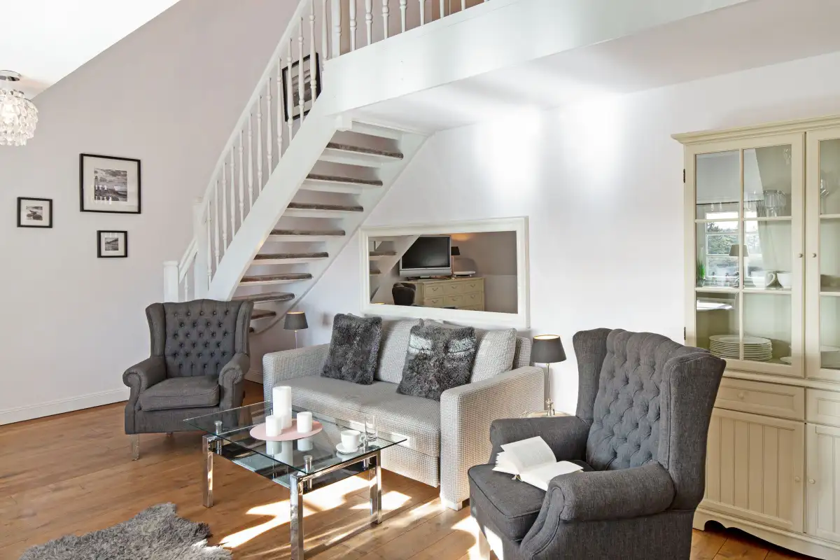 Ferienwohnung Sylt List Southend Wohnzimmer