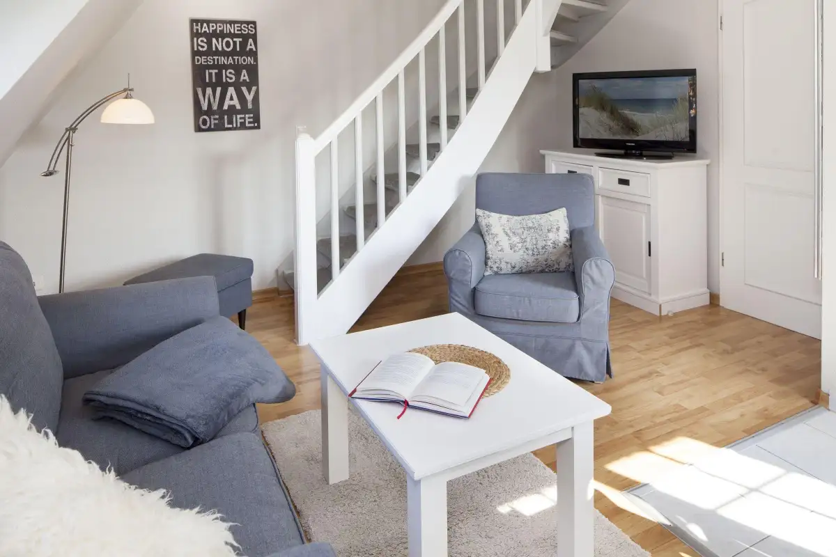 Ferienwohnung Sylt List Strand (Holte Hüüs) Wohnzimmer