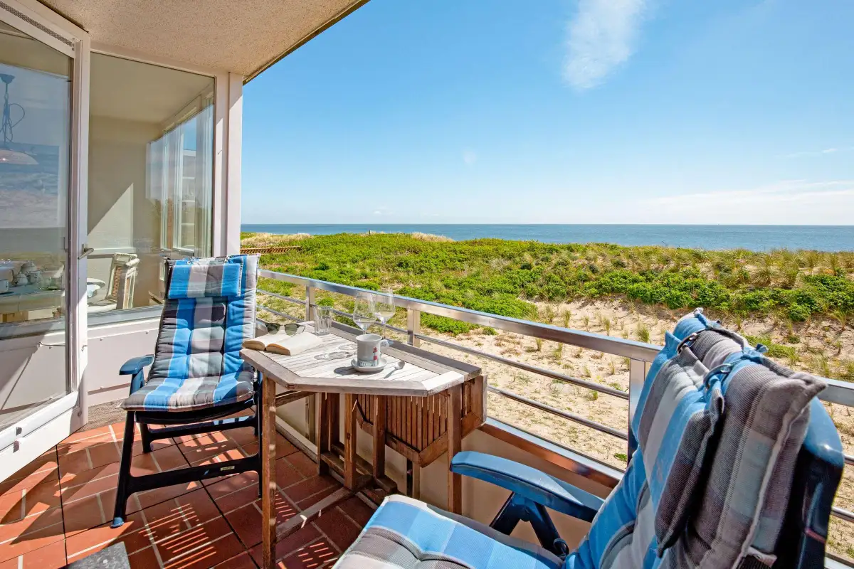 Ferienwohnung Sylt List Strandnest Meerblick