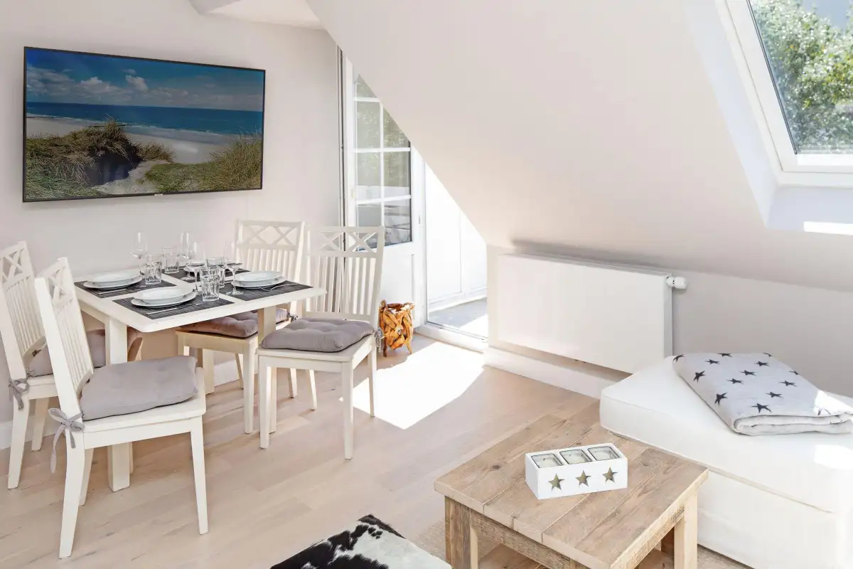 Ferienwohnung Sylt List Sylter Perle Wohnzimmer